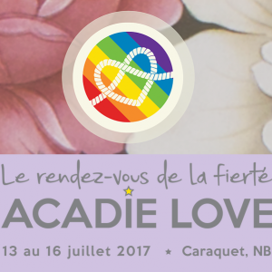 Jean-Paul Daoust au Rendez-vous de la fierté Acadie-Love